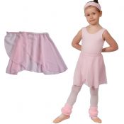 Pale Pink VELCRO Chiffon Wrap Ballet Skirt - REDUCED to Clear